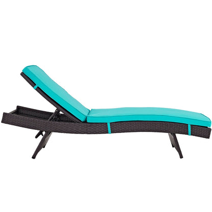Modway Furniture Convene Chaise Outdoor Patio Set of 4 by Modway - EEI-2429-EXP-MOC-SET