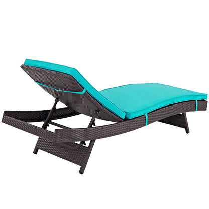 Modway Furniture Convene Chaise Outdoor Patio Set of 4 by Modway - EEI-2429-EXP-MOC-SET