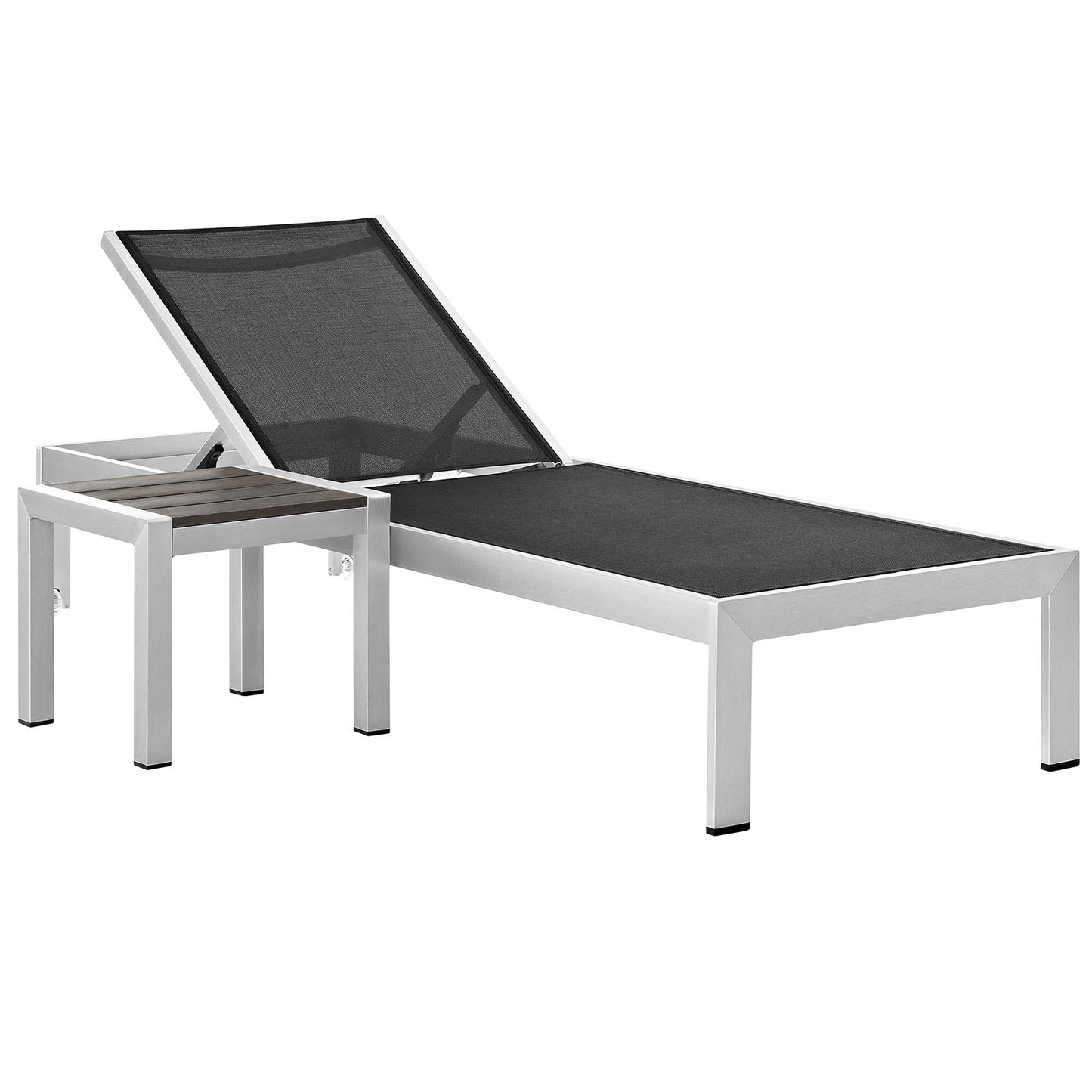 Modway Furniture Shore 2 Piece Outdoor Patio Aluminum Set – EEI-2470