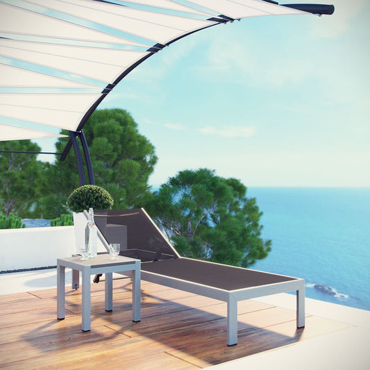 Modway Furniture Shore 2 Piece Outdoor Patio Aluminum Set – EEI-2470