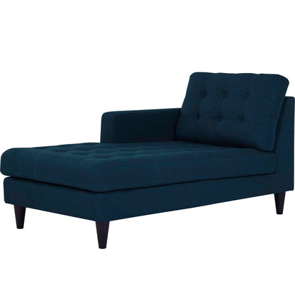 Modway Furniture Empress Left-Arm Upholstered Fabric Chaise - EEI-2596-AZU