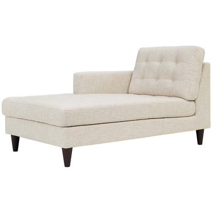 Modway Furniture Empress Left-Arm Upholstered Fabric Chaise - EEI-2596-AZU