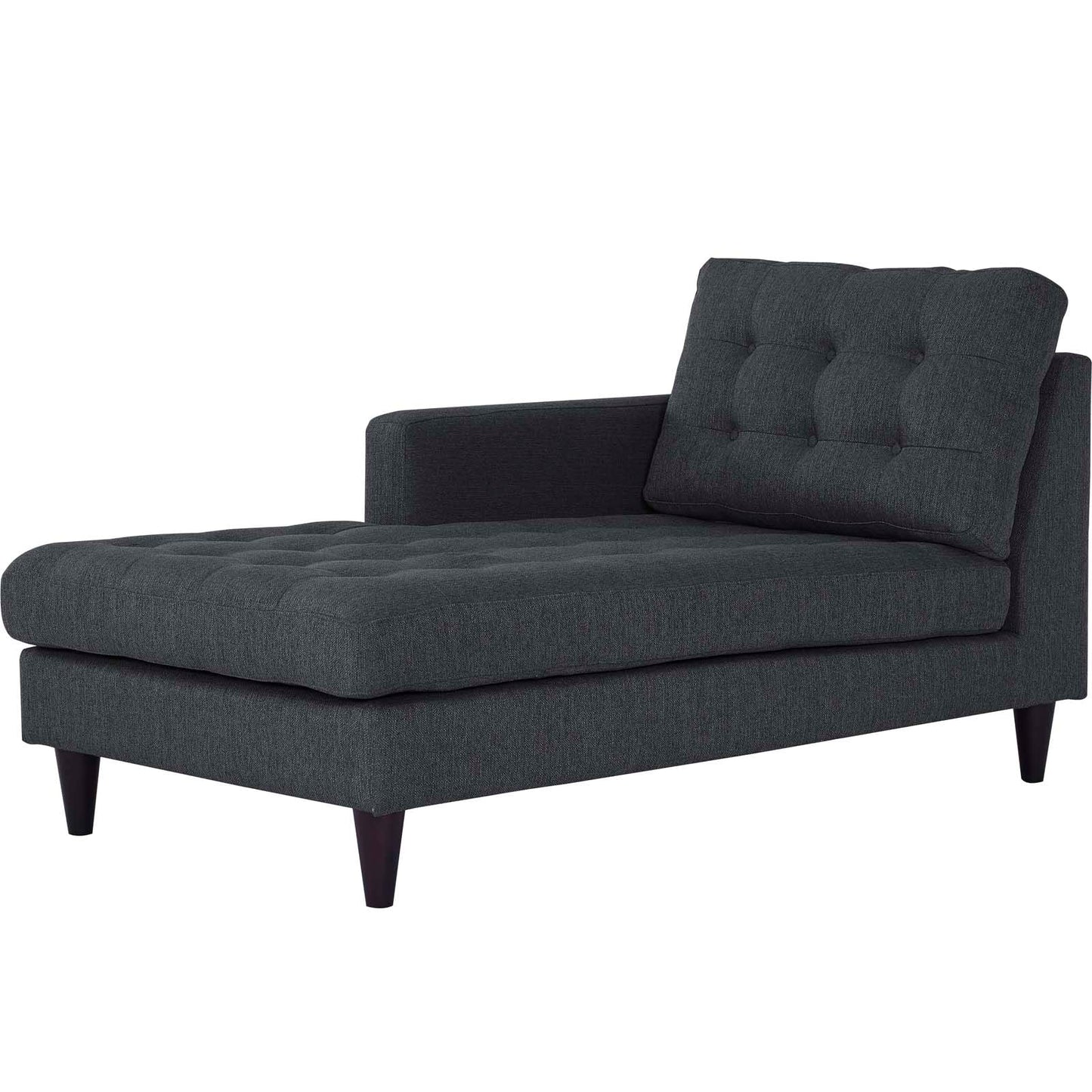 Modway Furniture Empress Left-Arm Upholstered Fabric Chaise - EEI-2596-AZU