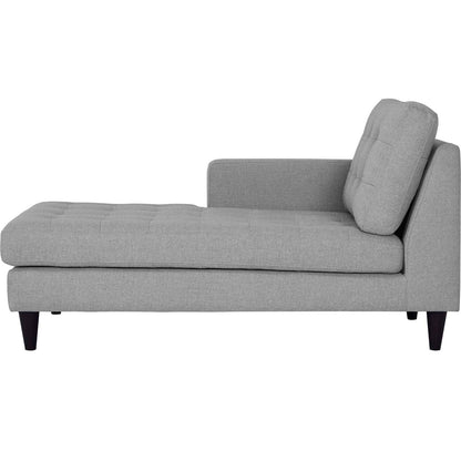 Modway Furniture Empress Left-Arm Upholstered Fabric Chaise - EEI-2596-AZU