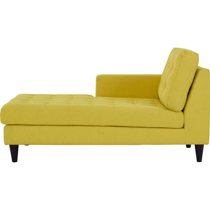 Modway Furniture Empress Left-Arm Upholstered Fabric Chaise - EEI-2596-AZU