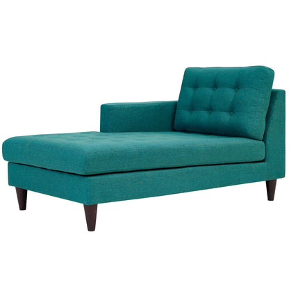 Modway Furniture Empress Left-Arm Upholstered Fabric Chaise - EEI-2596-AZU