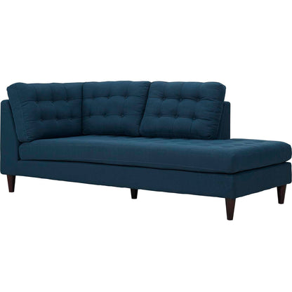 Modway Furniture Empress Upholstered Fabric Right Facing Bumper - EEI-2612-AZU