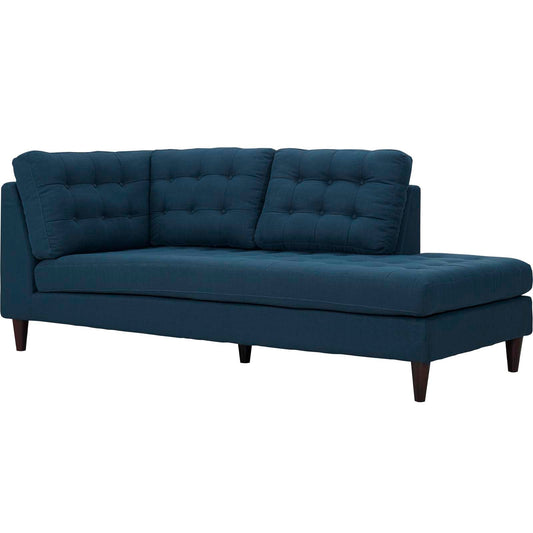 Modway Furniture Empress Upholstered Fabric Right Facing Bumper - EEI-2612-AZU