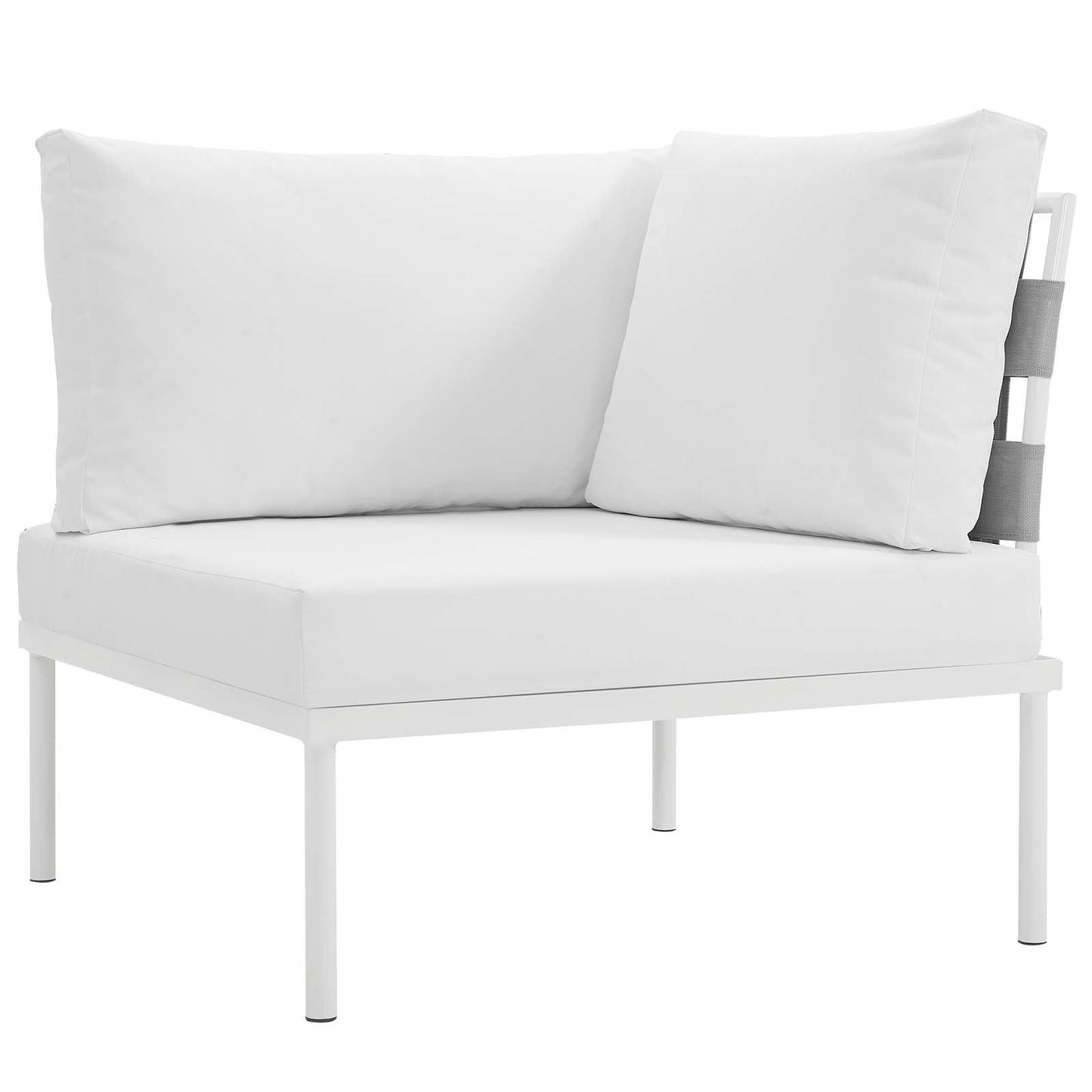 Modway Furniture Harmony 5  Piece Outdoor Patio Aluminum Sectional Sofa Set by Modway – EEI-2623