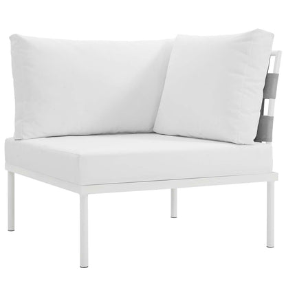 Modway Furniture Harmony 8 Piece Outdoor Patio Aluminum Sectional Sofa Set by Modway – EEI-2624