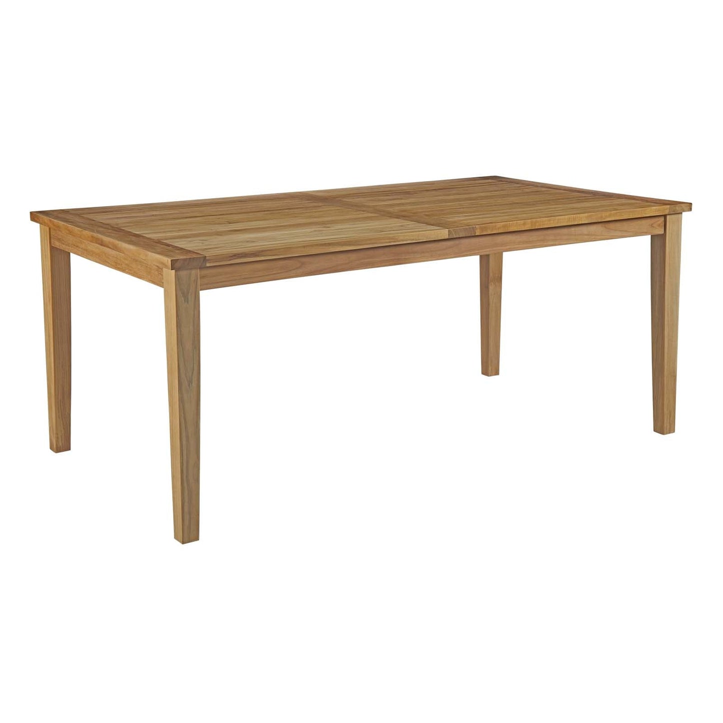 Modway Furniture Marina 72" Outdoor Patio Teak Dining Table - EEI-2717-NAT