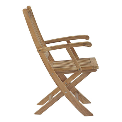 Modway Furniture Marina 7 Piece Outdoor Patio Teak Dining Set by Modway – EEI-3280-NAT-SET