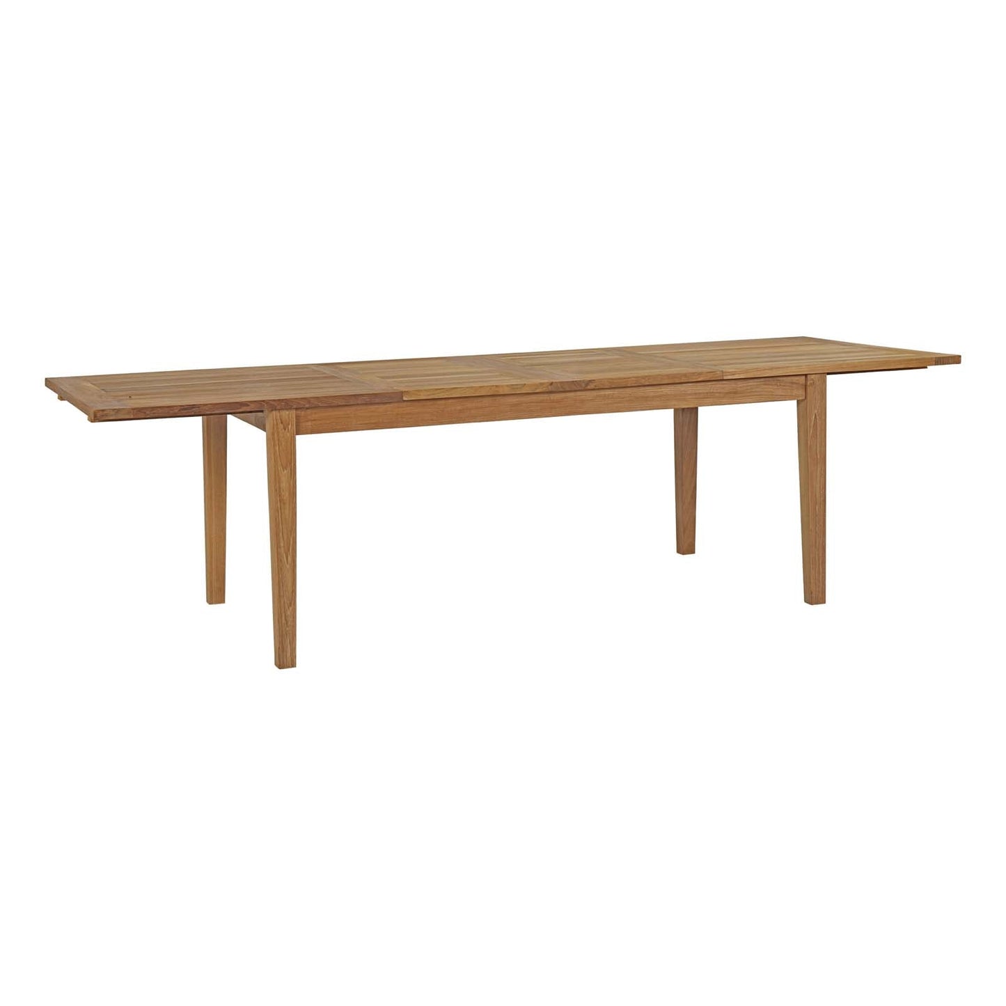 Modway Furniture Marina 11 Piece Outdoor Patio Teak Dining Set by Modway – EEI-3282-NAT-WHI-SET