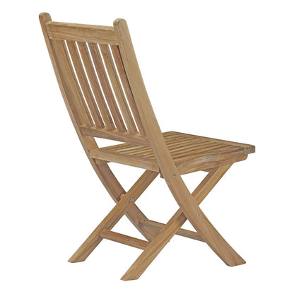 Modway Furniture Marina 7 Piece Outdoor Patio Teak Dining Set - EEI-3290-NAT-SET