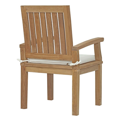 Modway Furniture Marina 7 Piece Outdoor Patio Teak Dining Set by Modway – EEI-3308