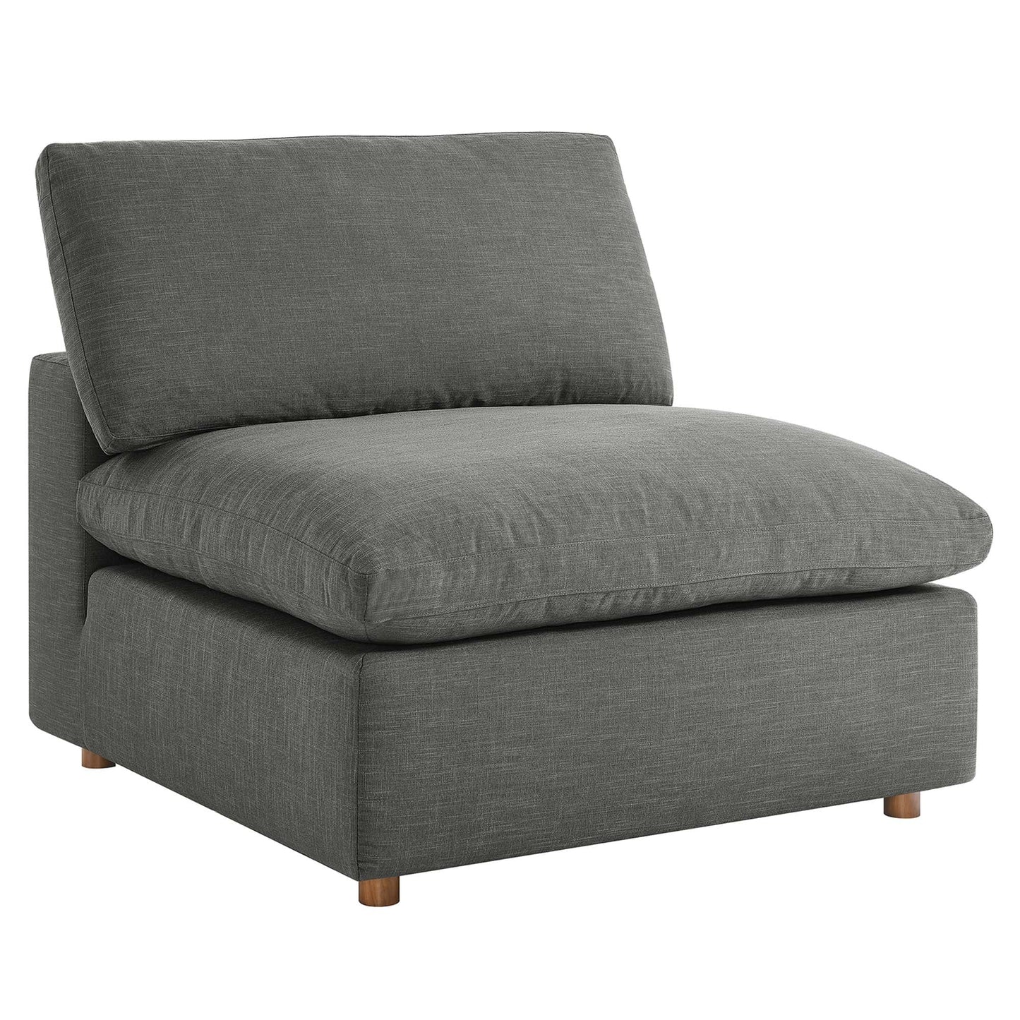 Modway Furniture Commix 5 Piece Down Filled Overstuffed Sectional Sofa by Modway - EEI-3359-BLK