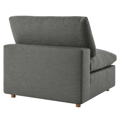 Modway Furniture Commix 5 Piece Down Filled Overstuffed Sectional Sofa by Modway - EEI-3359-BLK
