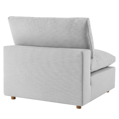 Modway Furniture Commix 5 Piece Down Filled Overstuffed Sectional Sofa by Modway - EEI-3359-BLK