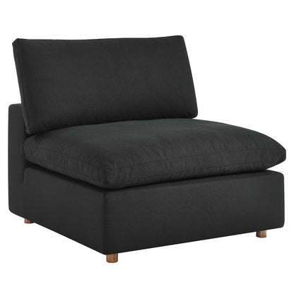 Modway Furniture Commix 8-Piece Down Filled Overstuffed Sectional Sofa by Modway - EEI-3363-BLK