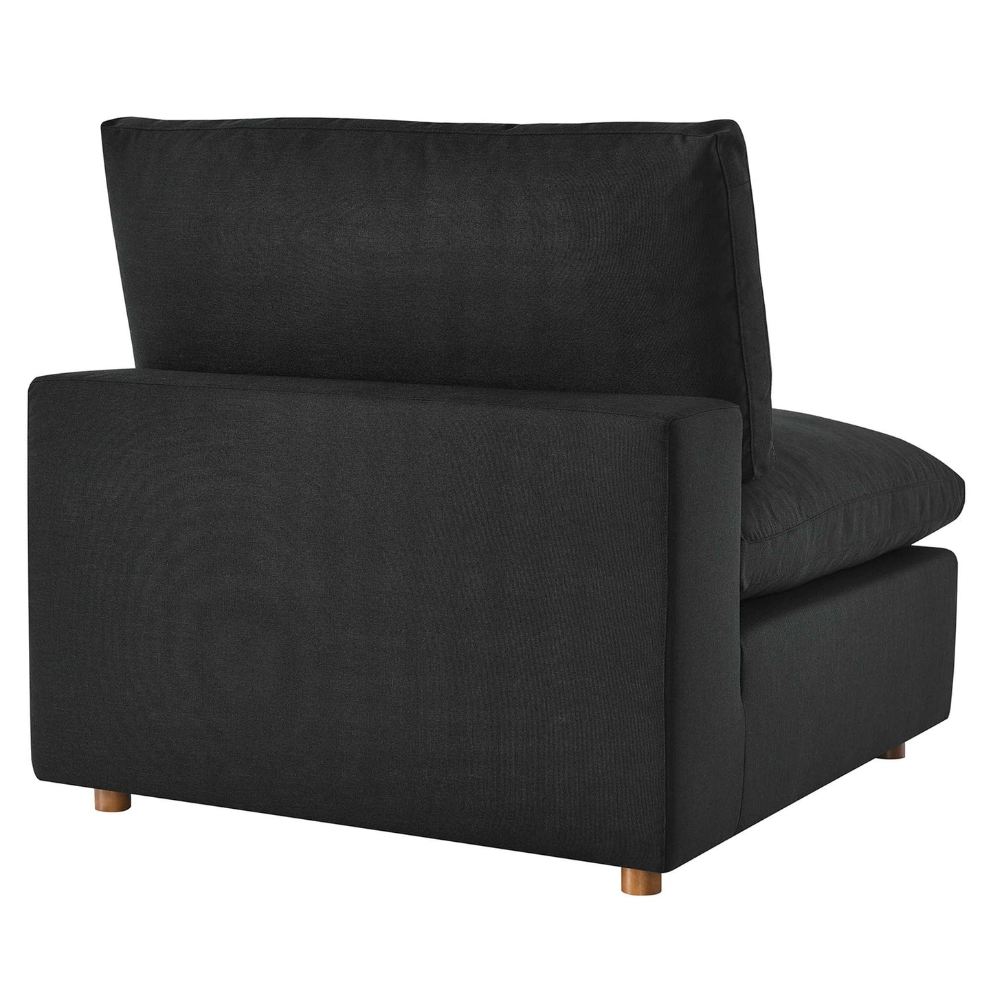 Modway Furniture Commix 8-Piece Down Filled Overstuffed Sectional Sofa by Modway - EEI-3363-BLK