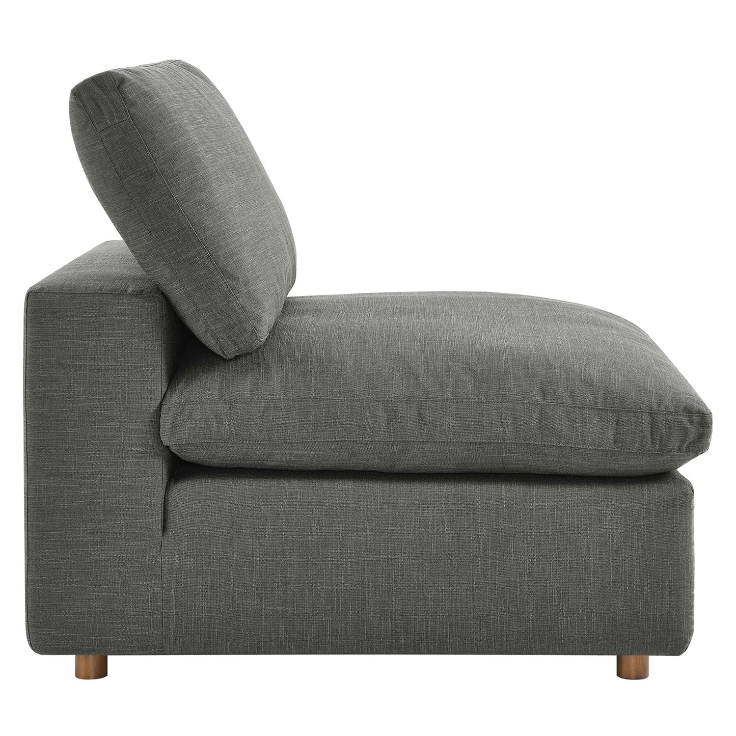 Modway Furniture Commix 8-Piece Down Filled Overstuffed Sectional Sofa by Modway - EEI-3363-BLK