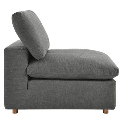 Modway Furniture Commix 8-Piece Down Filled Overstuffed Sectional Sofa by Modway - EEI-3363-BLK