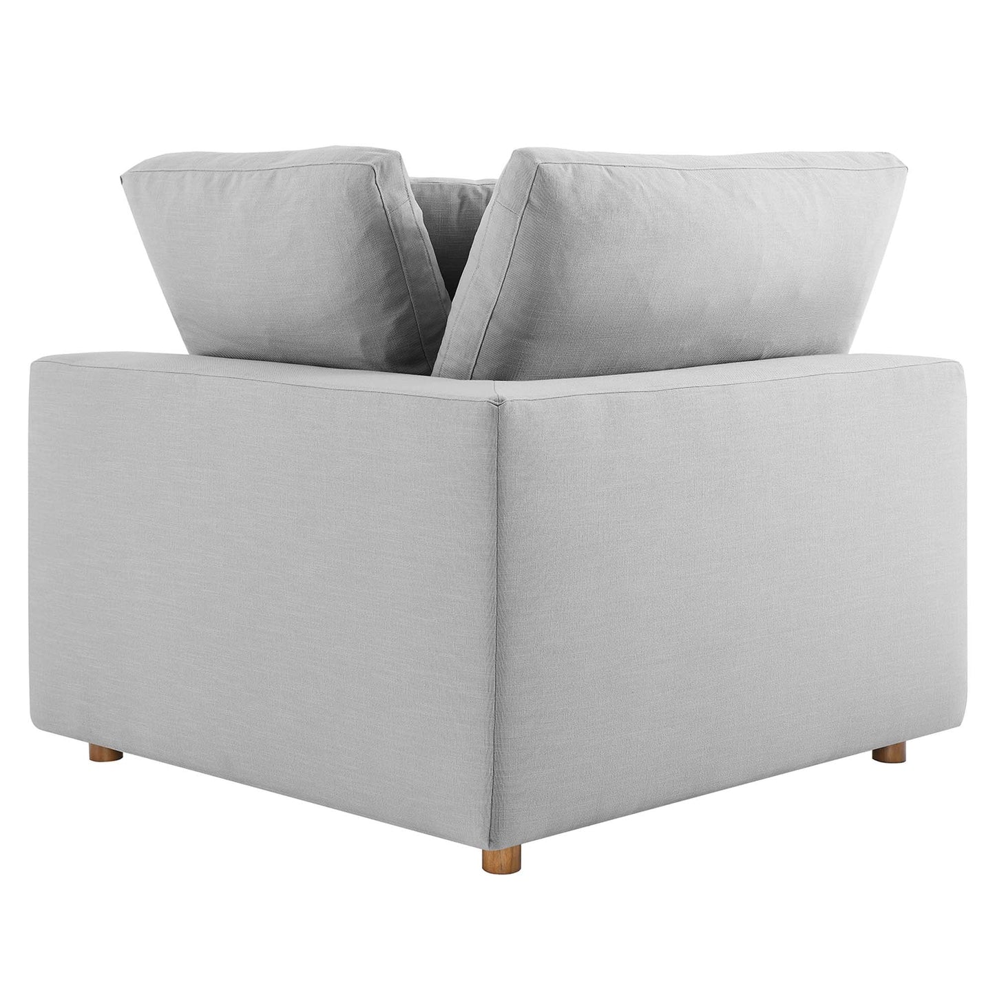 Modway Furniture Commix 7-Piece Down Filled Overstuffed Sectional Sofa by Modway - EEI-3364-BLK