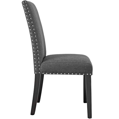 Modway furniture Parcel Dining Side Chair Fabric Set of 4 - EEI-3552-BEI