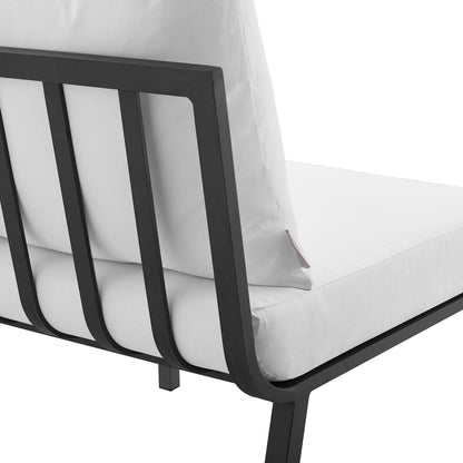 Modway Furniture Riverside 6 Piece Outdoor Patio Aluminum Set by Modway – EEI-3788-SLA-CHA