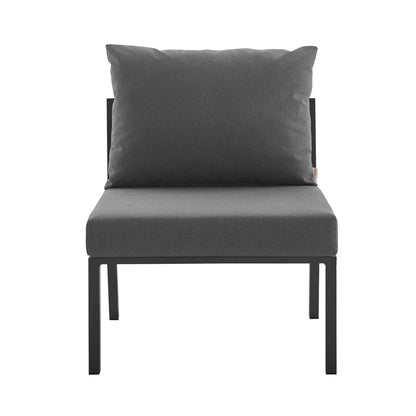 Modway Furniture Riverside 6 Piece Outdoor Patio Aluminum Set by Modway –EEI-3791-WHI-NAV