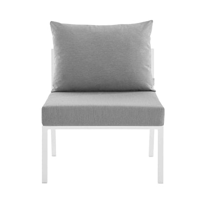Modway Furniture Riverside 6 Piece Outdoor Patio Aluminum Set by Modway –EEI-3791-WHI-NAV