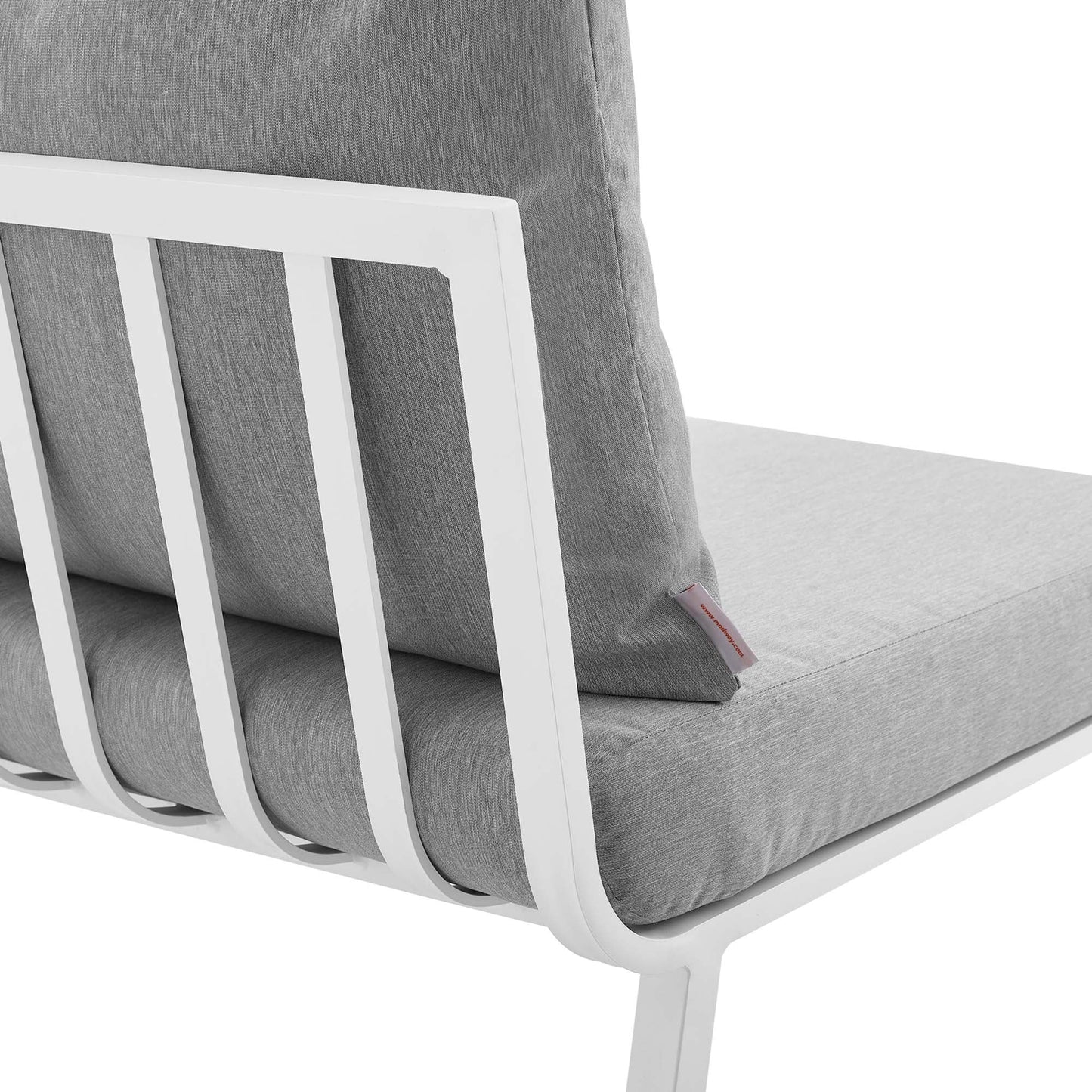 Modway Furniture Riverside 5 Piece Outdoor Patio Aluminum Set by Modway – EEI-3793-SLA-CHA