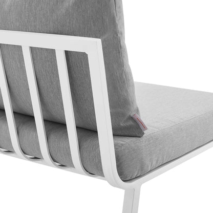 Modway Furniture Riverside 5 Piece Outdoor Patio Aluminum Set by Modway – EEI-3793-SLA-CHA
