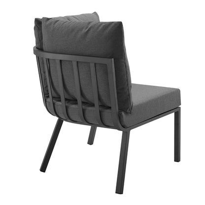 Modway Furniture Riverside 6 Piece Outdoor Patio Aluminum Set by Modway – EEI-3795-SLA-WHI