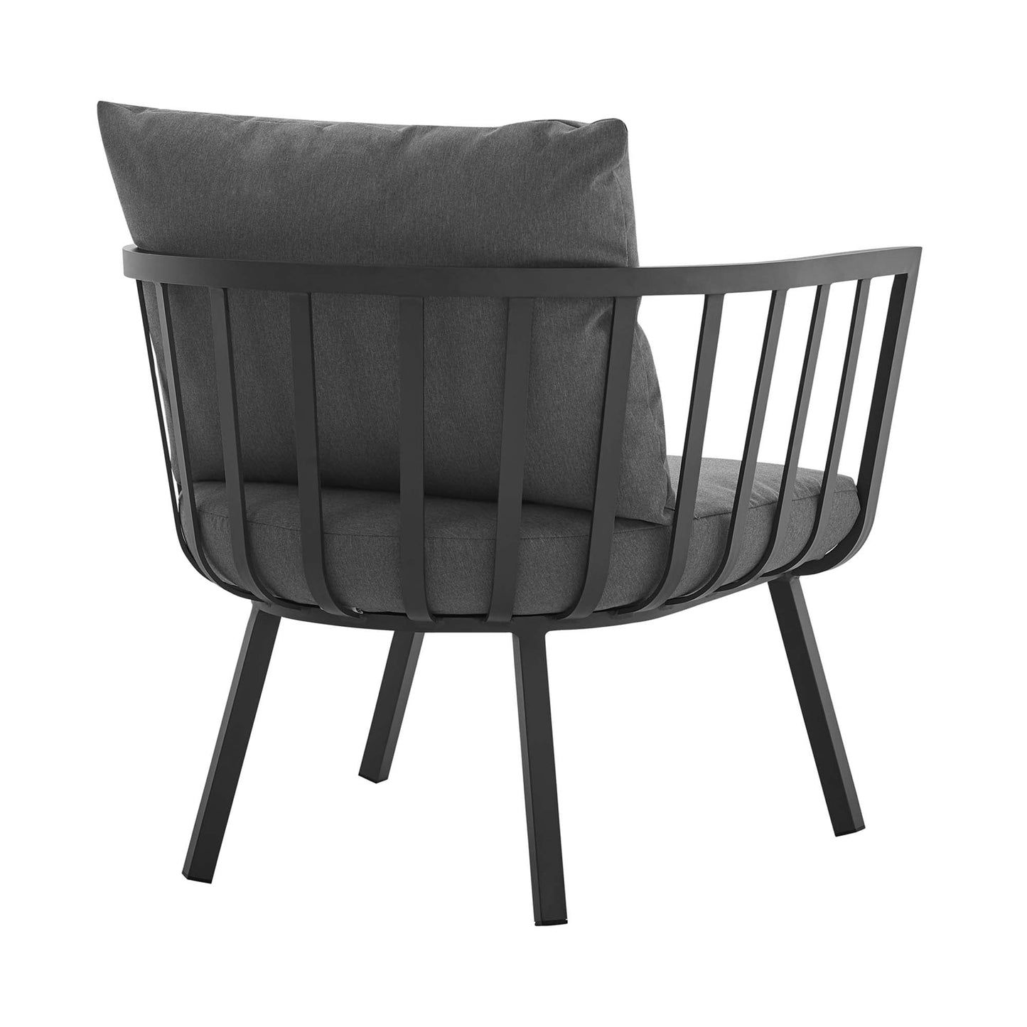 Modway Furniture Riverside 6 Piece Outdoor Patio Aluminum Set by Modway – EEI-3795-SLA-WHI