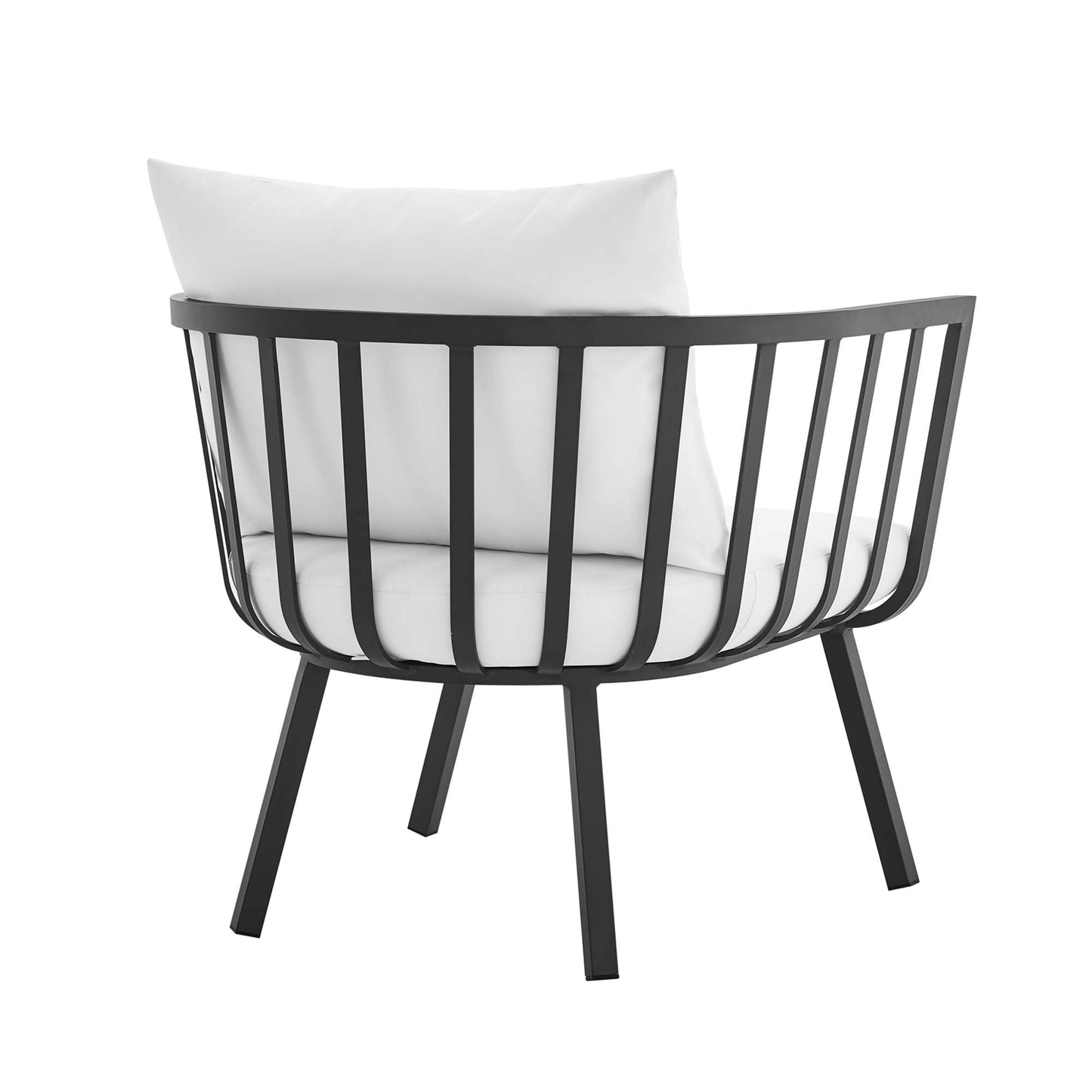 Modway Furniture Riverside 6 Piece Outdoor Patio Aluminum Set by Modway – EEI-3795-SLA-WHI