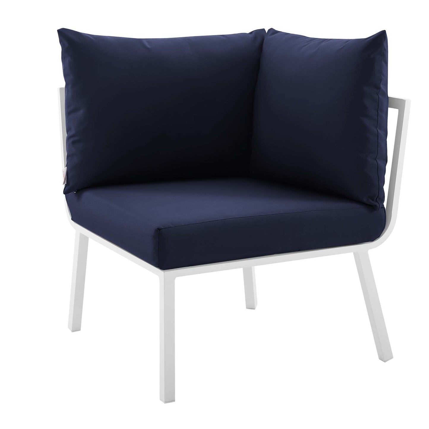 Modway Furniture Riverside 6 Piece Outdoor Patio Aluminum Set by Modway – EEI-3795-SLA-WHI