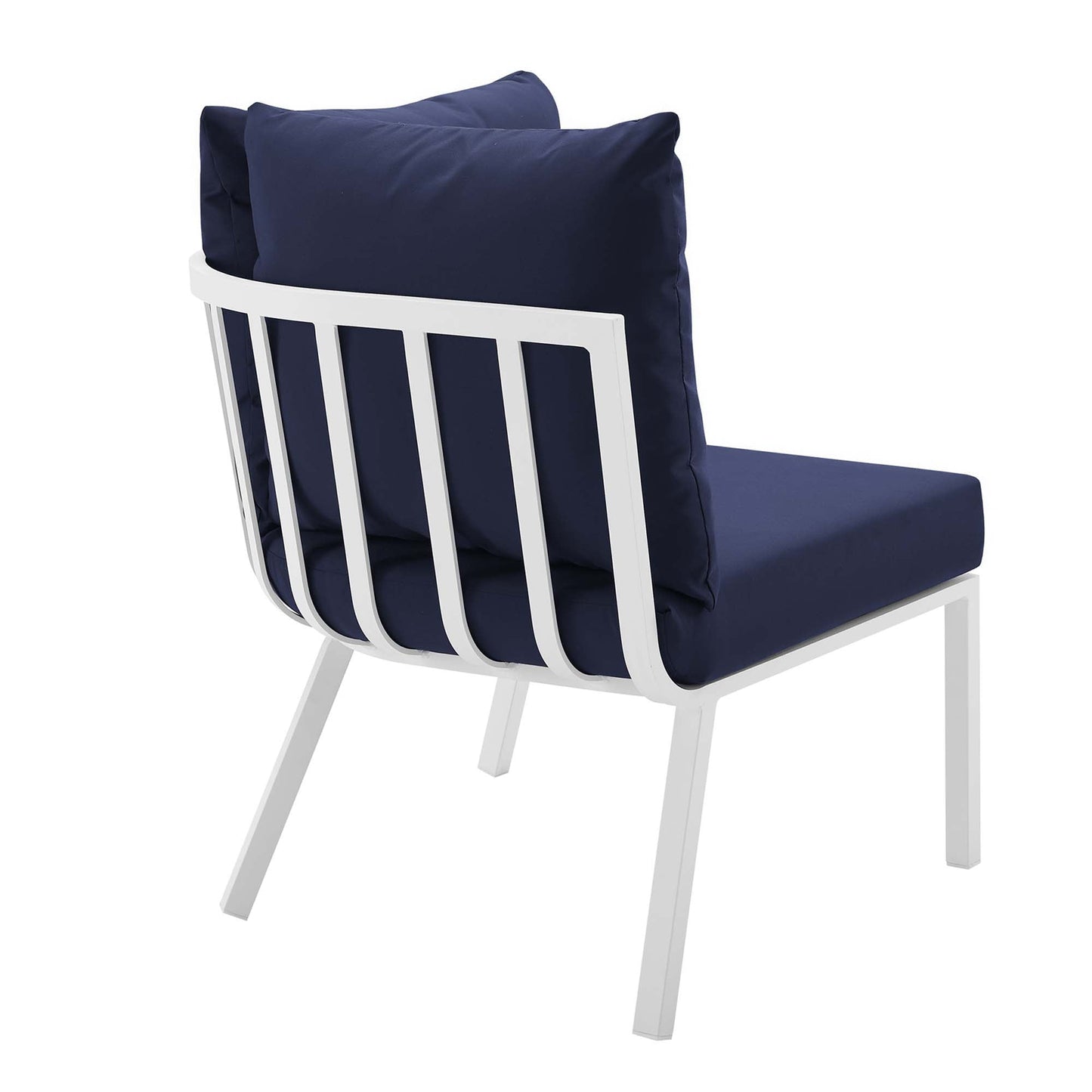 Modway Furniture Riverside 6 Piece Outdoor Patio Aluminum Set by Modway – EEI-3795-SLA-WHI