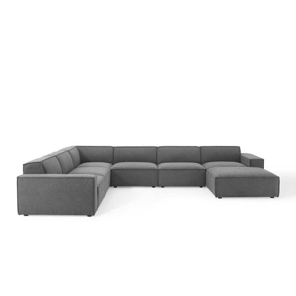 Modway furniture Restore 7-Piece Sectional Sofa - EEI-4120-CHA