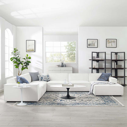 Modway furniture Restore 7-Piece Sectional Sofa - EEI-4120-CHA