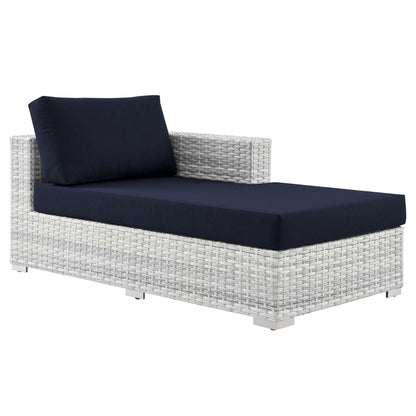 Modway Furniture Convene Outdoor Patio Right Chaise - EEI-4304-LGR-CHA