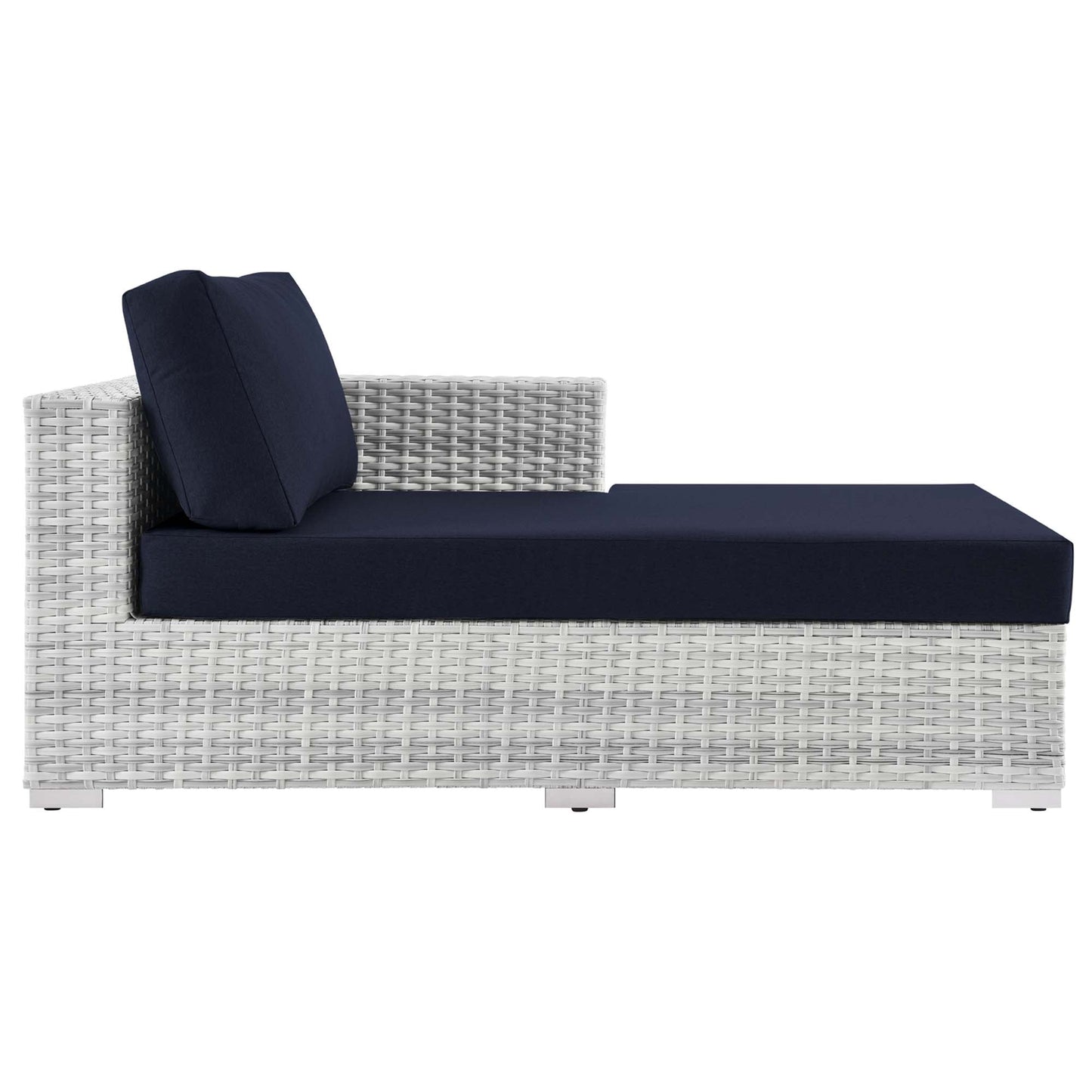 Modway Furniture Convene Outdoor Patio Right Chaise - EEI-4304-LGR-CHA