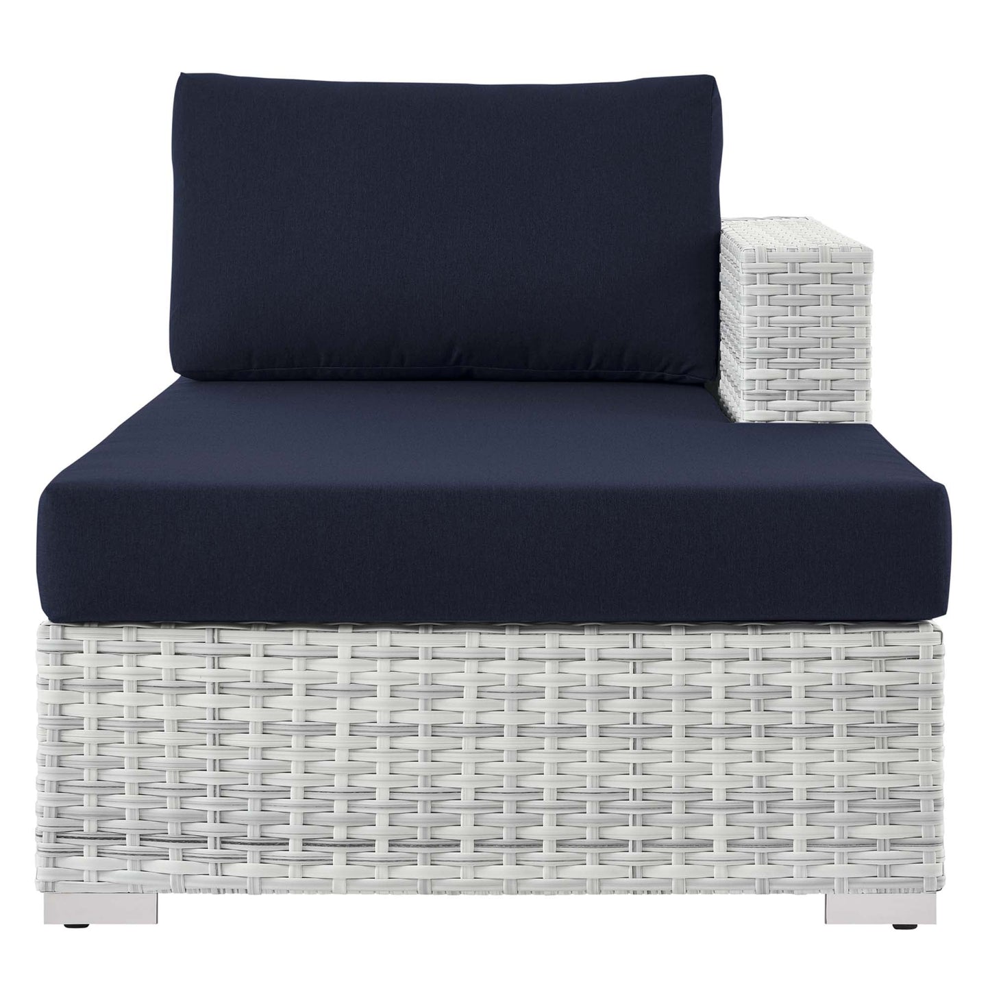 Modway Furniture Convene Outdoor Patio Right Chaise - EEI-4304-LGR-CHA