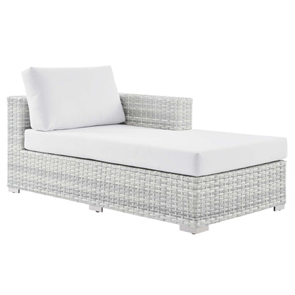 Modway Furniture Convene Outdoor Patio Right Chaise - EEI-4304-LGR-CHA