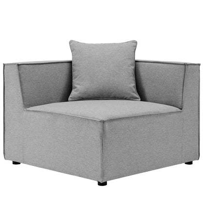 Modway Furniture Saybrook Outdoor Patio Upholstered 4-Piece Sectional Sofa by Modway - EEI-4381-GRY