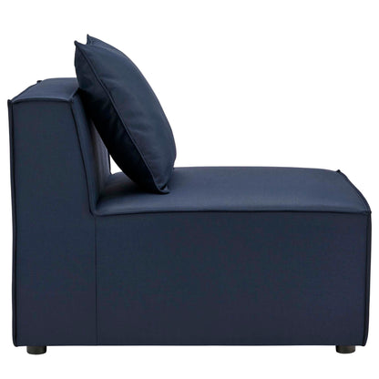 Modway Furniture Saybrook Outdoor Patio Upholstered 6-Piece Sectional Sofa by Modway – EEI-4383