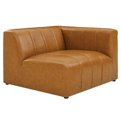 Modway Furniture Bartlett Vegan Leather 5-Piece Sectional Sofa by Modway – EEI-4532-TAN