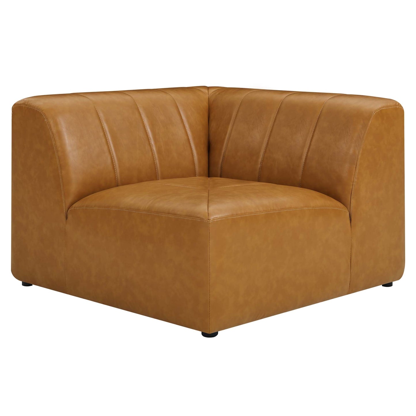 Modway Furniture Bartlett Vegan Leather 5-Piece Sectional Sofa by Modway – EEI-4532-TAN