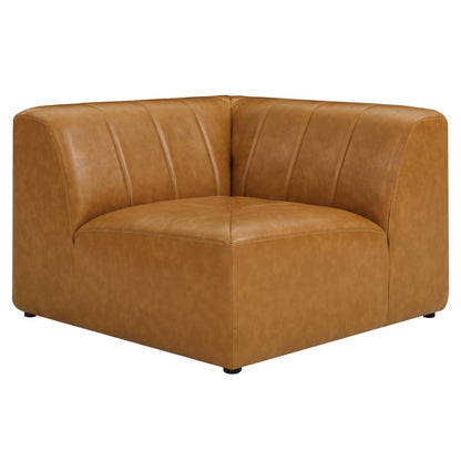 Modway Furniture Bartlett Vegan Leather 5-Piece Sectional Sofa by Modway – EEI-4532-TAN