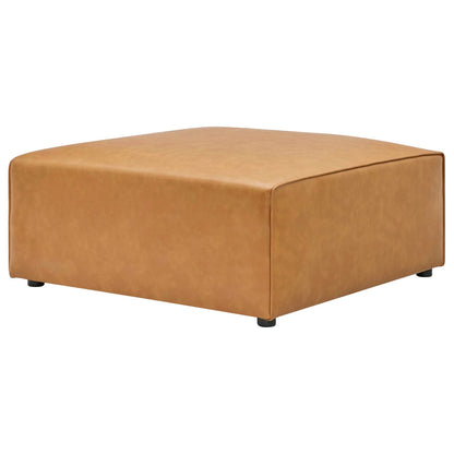 Modway Furniture Mingle Vegan Leather 8-Piece Sectional Sofa Set by Modway - EEI-4799-TAN
